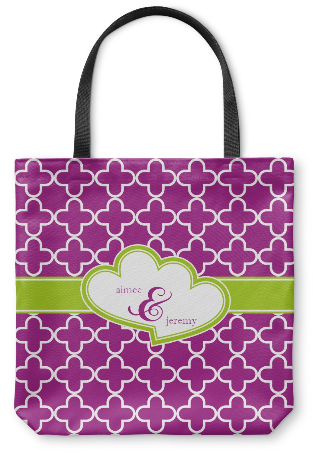 Clover Canvas Tote Bag - Small - 13&quot;x13&quot; (Personalized) - YouCustomizeIt